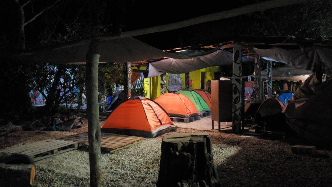 Hostal Y Camping Las G Bacalar Exterior photo